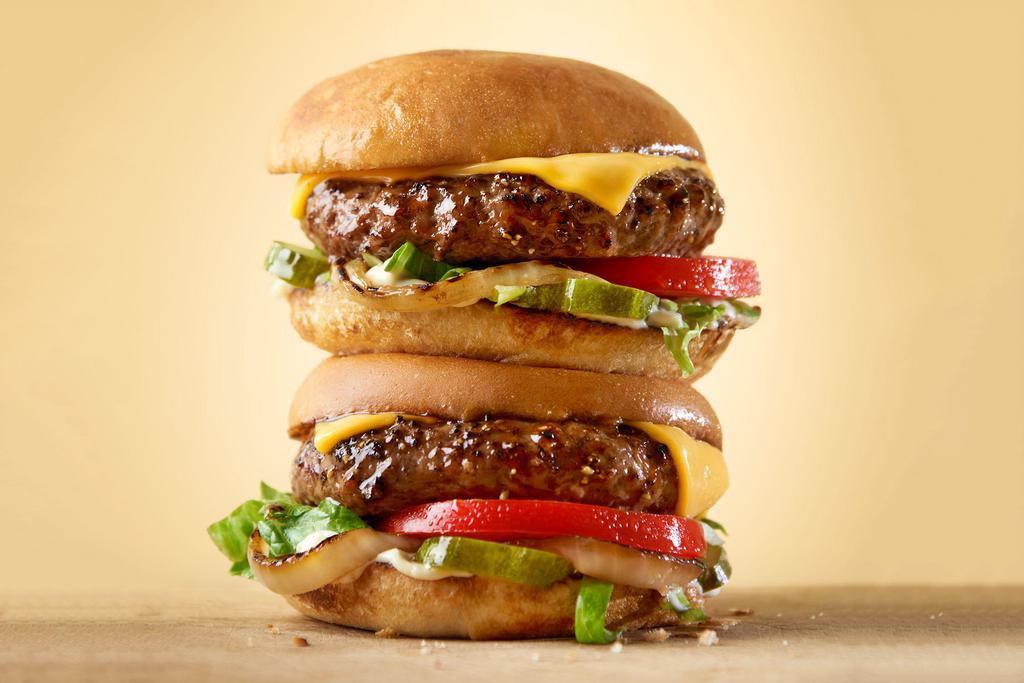 Stackhouse Double Stacked Burgers · Burgers · American