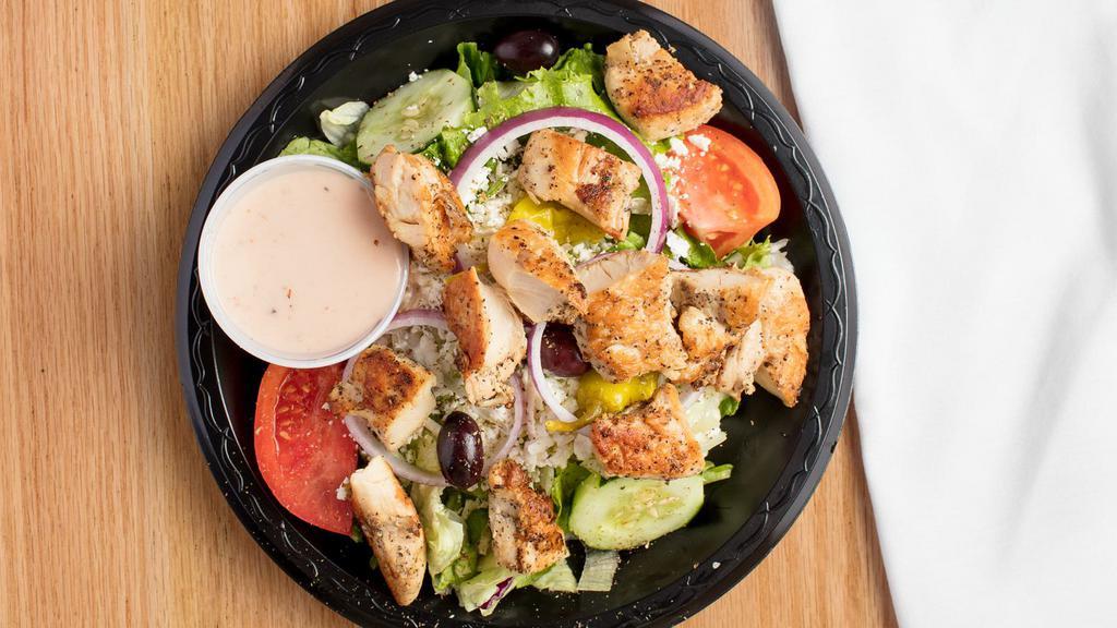 Big Bite'z Grill · Greek · Chicken · Desserts · Salad · Sandwiches