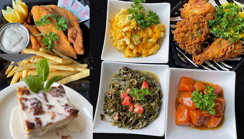 Eclectic Soul Food To Go · Chinese · Chicken · Desserts · Chinese Food · Barbecue · American · Seafood