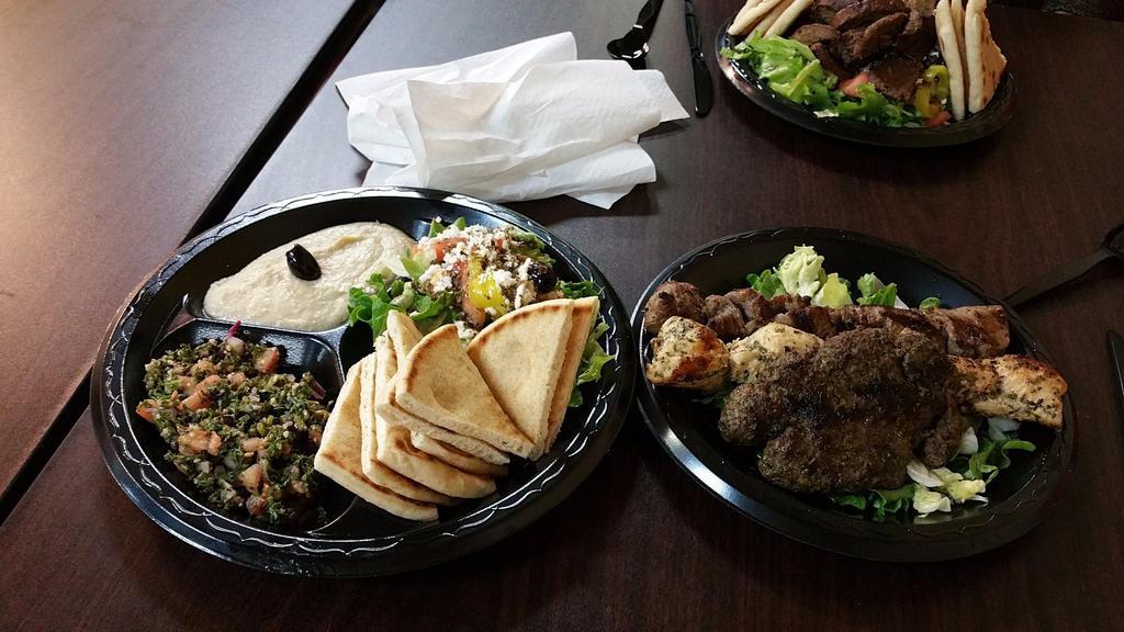 Charlie's Kabob Grill · Mediterranean · Greek · Vegetarian · Middle Eastern · Salad