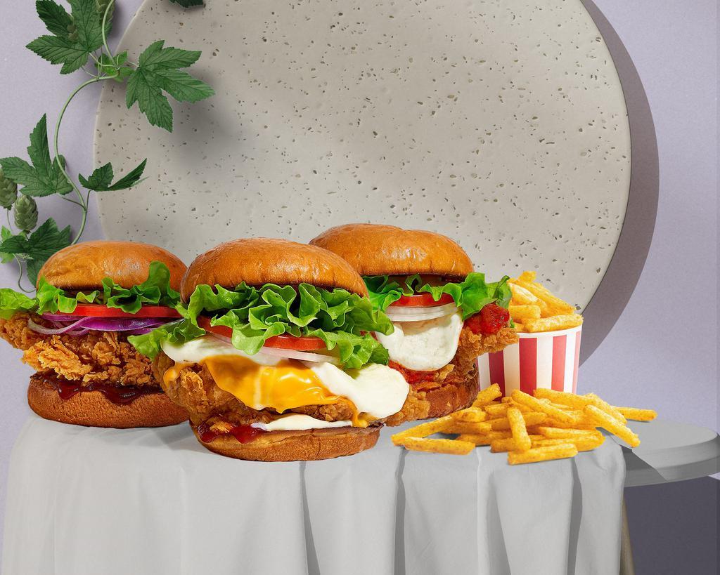 Vegan Krunchy Kitchen · Vegan · Vegetarian · Chicken · Fast Food · American