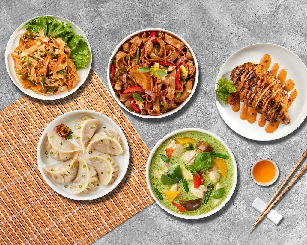 Asian Noodle House · Thai · Asian · American · Vegetarian · Healthy · Fast Food