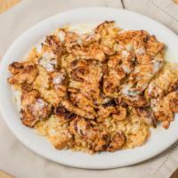 Sp 29. Gringa  (Grill Chicken Or Steak · bed of rice with grill chicken top with cheese