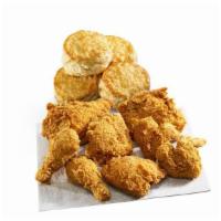 8 Pc. & 4 Biscuits · 8 Chicken Pieces (includes your choice of white and dark pieces OR all white meat), 4 Made f...