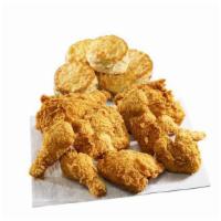 10 Pc. & 5 Biscuits · 10 Chicken Pieces (includes your choice of white and dark pieces OR all white meat), 5 Made ...