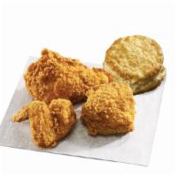 3 Pc. Snack · 3 Chicken Pieces (includes your choice of white and dark pieces OR all white meat), and a Ma...