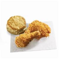 2 Pc. Snack · 2 Chicken Pieces (includes your choice of white and dark pieces OR all white meat), and a Ma...