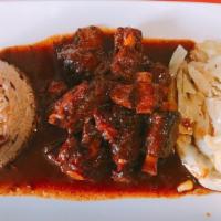 Small Oxtail · Served with two sides.