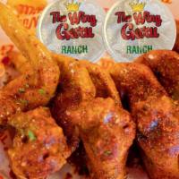 Whole Wings · Cooked wing of a chicken coated in sauce or seasoning. Includes dressing only. All wings are...