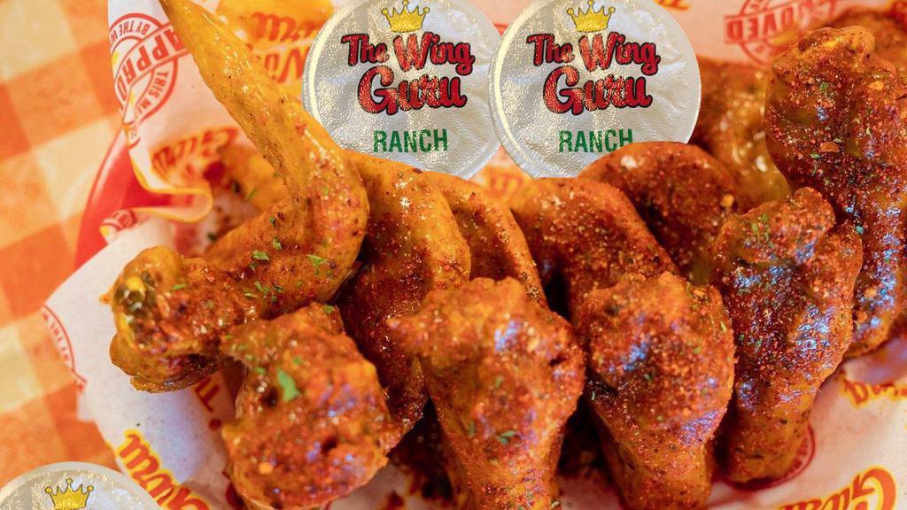 Whole Wings · Includes dressing only.