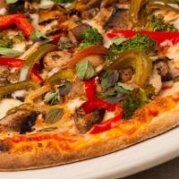 Wood-Roasted Vegetable · wild mushrooms, broccoli, onions, peppers and fresh oregano with our house recipe tomato sau...