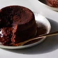 Molten Chocolate Cake · 1 piece of molten chocolate cake.
