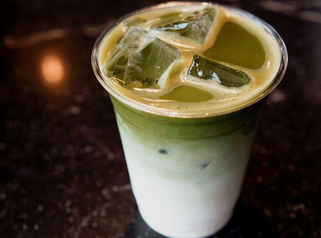 Matcha Latte (16Oz Iced) · High Garden Matcha of the Dawn tea with your choice of milk