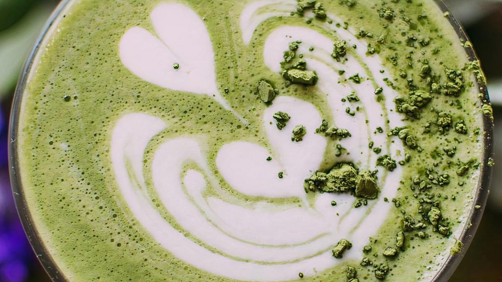 Matcha Latte · matcha green tea, vanilla + steamed milk