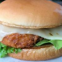 Chicken Sandwich · Chopped grilled chicken with our special Go-Go sauce