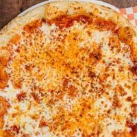 Cheese Pizza · 4 cheese, italian seasoning, pizza sauce