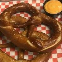 2 Pretzels W/ Beer Cheese & Rua Mustard · 2 Fresh Queen City made pretzels with a side of Beer Cheese & RUA Mustard