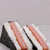 Spam Rice Ball · contains mayo