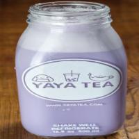 Taro Milk Tea · NOTE: reducing the sugar level will reduce the flavor of the tea
