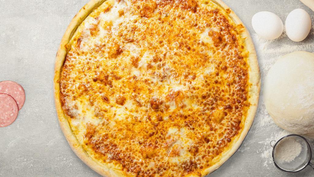 Your Cheese Pizza · Build your own pizza with your choice of toppings baked on a hand-tossed dough.