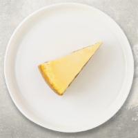 Cheesecake · Known for its creamy, satiny texture, this NY cheesecake is made rich and dense, exactly how...