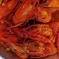 Crawfish (1/2 Lb) · Poached in a signature blend of spices, shaken with one of our made to order sauces, and ser...