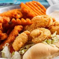Fried Oyster Po Boy · Come with regular, cajun, or sweet potato fries.