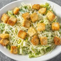 Caesar Salad · Organic Romaine Lettuce, Parmesan Cheese and Croutons