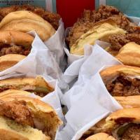 Fried Chicken Big Box · 10 Fried Chicken Sandwiches topped with Comeback Sauce and Pickles