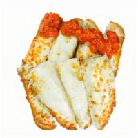 Garlic Cheese Bread · Served with marinara sauce. . . A tradition!