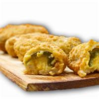 Jalapeno Poppers (6) · Served with ranch.