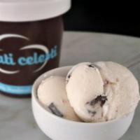 Vanilla Chip · Our sweet, creamy vanilla ice cream gets a boost from large chunks of chocolate chips.