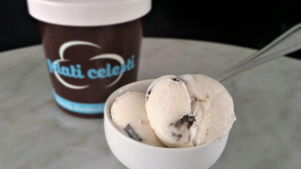 Vanilla Chip · Our sweet, creamy vanilla ice cream gets a boost from large chunks of chocolate chips.