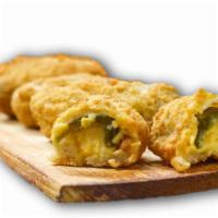 Jalapeno Poppers (6) · Served with ranch.