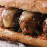 Meatball Parm Hot Sub (Large) · 