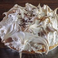 Coconut Meringue Pie · Choose from a slice, a la mode or whole pie.