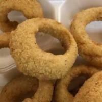Onion Rings · Served with barbeque ranch.