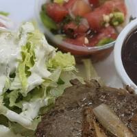 Tacos De Carne Asada · Grilled steak tacos. Your choice for flour or corn tortillas.