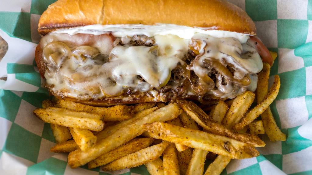 Philly Cheesesteak Sandwich · 