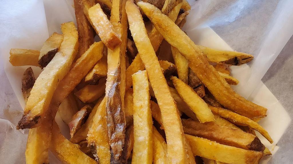 Large Fresh Seasoned Fries · 16 oz of our hand-cut fries with our signature fry seasoning.