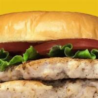 Double Grilled Chicken Sandwich · A double juicy chicken breast sandwich served your way.