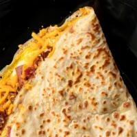 Brunch Crêpe · Choice of Bacon, Ham, or Sausage, Egg, Swiss Cheese, and Housemade Aioli Sauce.