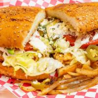 Tortas · Try our huge tortas! With your choice of meat, lettuce, onions, avocados, jalapeños, cheese,...