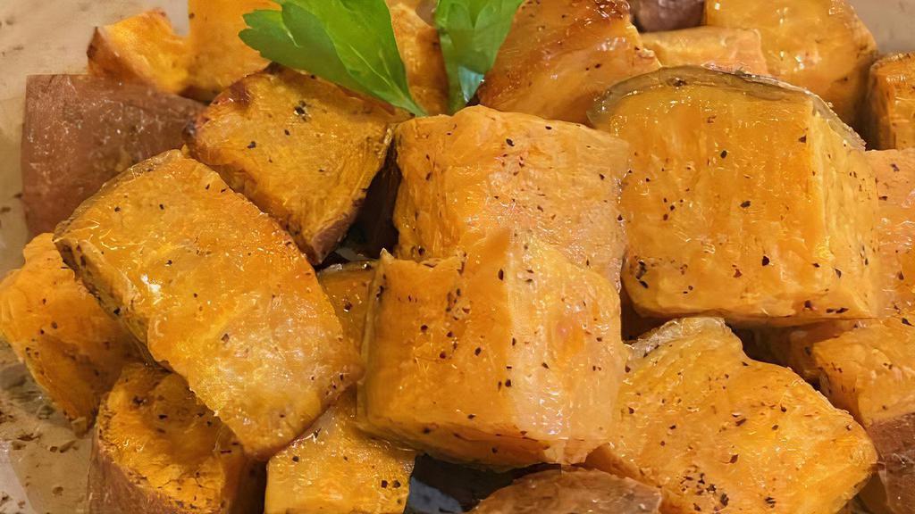 Roasted Sweet Potatoes · 