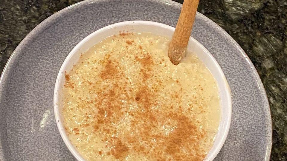 Arroz Con Leche · Gluten free. Cuban rice pudding is sweeter and creamier with the addition of sweetened condensed milk. The Cuban version is made extra delicious with hints of lime, cinnamon and anise. Consuming raw or undercooked meats, poultry, seafood, shellfish, or eggs may increase your risk of food-borne illness.