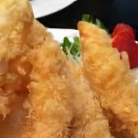 Chicken Tempura · 5 Chicken Tender in Japanese batter and veg tempura