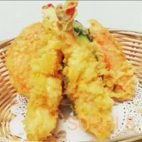 Shrimp Tempura · Fried shrimp in Japanese batter.
