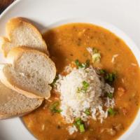 Crawfish Étouffée · Crawfish sauteed in a traditional creole stew, topped with steamed white rice. Add fried cra...