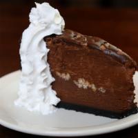 Chocolate Mousse Cake · For the chocolate lover! Chocolate cake and chocolate mousse layered together with a chocola...