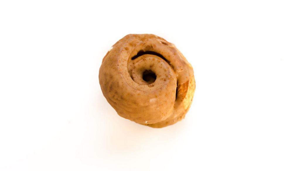 Quinnamon - Maple · Our hundred layer dough rolled in cinnamon sugar, baked, topped with maple glaze and a dusting of cinnamon